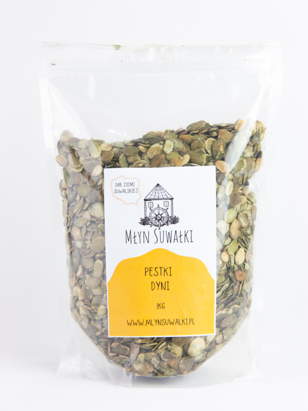 PESTKI DYNI ŁUSKANE naturalne DYNIA POLSKIE 1kg