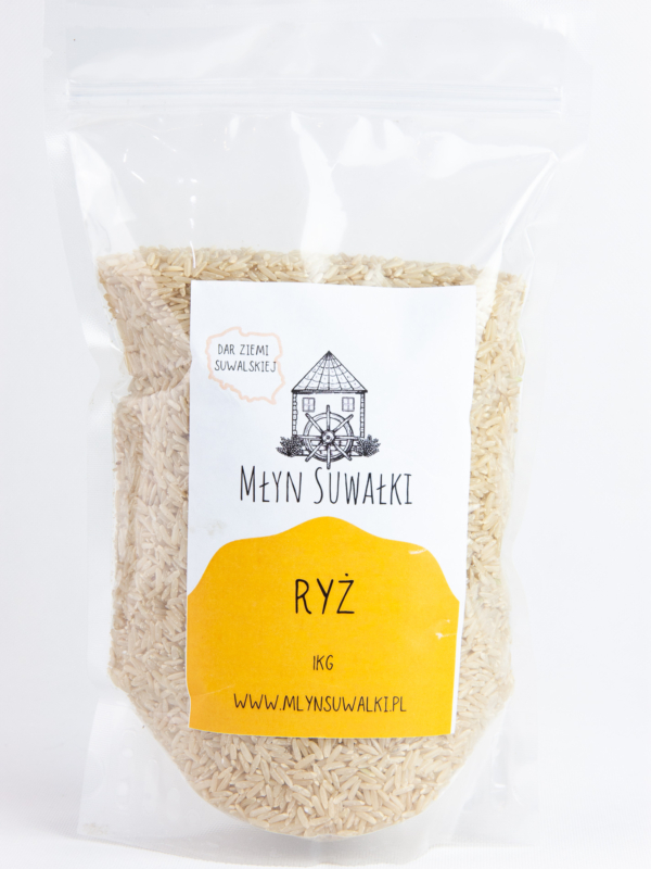 RYŻ brązowy NATURALNY BASMATI zdrowa dieta 1kg